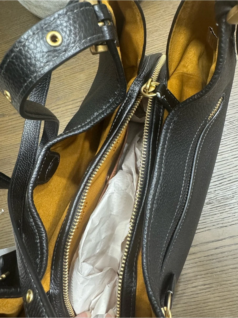 Coach Bella Medium Leather Shoulder Bag
